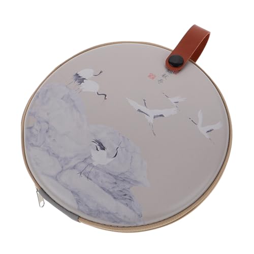 Ciieeo bolsa de almacenamiento de pastel de té hermético transportador para durante la noche organizador de almacenamiento de pasteles de té Organizador de encimera de cocina tela
