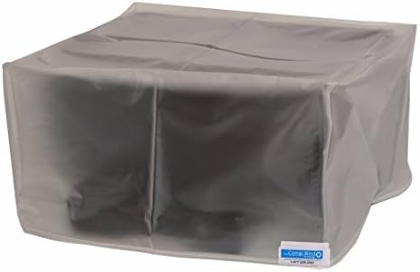 Comp Bind Technology Dust Cover for HP Envy 5010 All-in-One Printer, Clear Vinyl Anti-Static Dust Cover 17.52''W x 14.45''D x 5'H