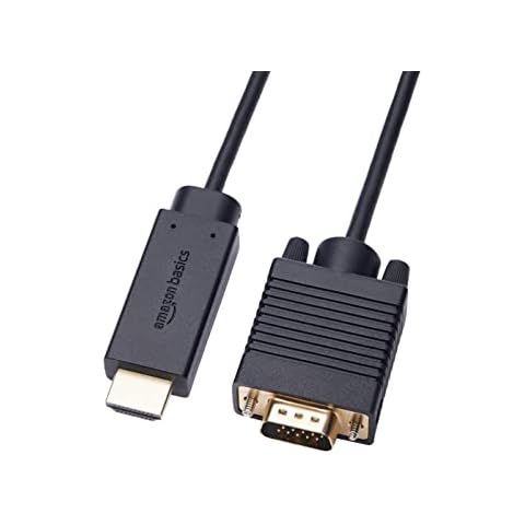 Amazon Basics 6ft HDMI to VGA Cable Cover