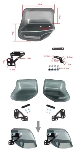 Protège-main moto universel bouclier de protection pour XR230 XR200 - 4