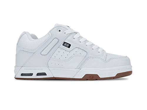 DVS Herren Enduro Heir Skate-Schuh, Weiß White Gum Nubuck 112, 40 EU