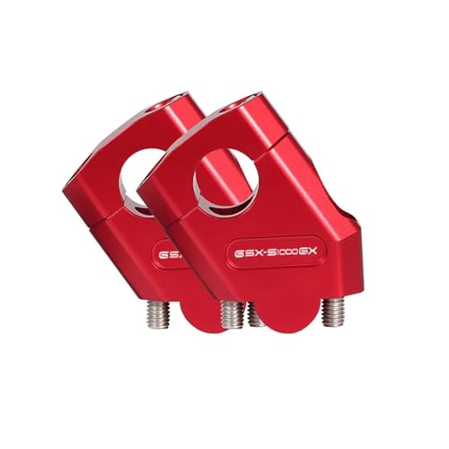 Rehausseur guidon moto 22mm rouge pour GSX-S 1000GX 2024