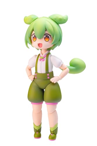 ピーエムオフィスエー(PLUM) プラフィア ずんだもん 全高約100mm 1/12スケール 色分け済みプラモデル 組立キット PP222のサムネイル