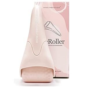ROSELYNBOUTIQUE Cryotherapy Ice Roller for Face Wrinkles Massager – Self Care Gifts Skincare Facial Tools Relaxation Puffiness for Whole Body Face Eyes (Beige)