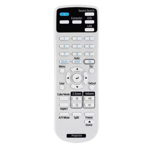 BOGEEL Remote Control Replacement for CBW03 X03 W15 CBX17 CHTW5210 EHTW5200/EHTW5200 Projectors Quick Responses,ABS