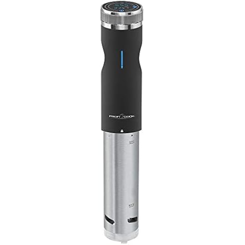 ProfiCook® Sous Vide Stick inkl. Jogurt-, Warmhalte- u. Auftaufunktion, Sous Vide bis 90°C u. 99h Timer, Slow Cooker mit Integrierter Befestigungsklemme u. Touchdisplay, Edelstahlgehäuse - PC- SV 1126 Cover