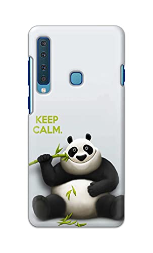 Image of PRINTFIDAA� Printed Hard Back Cover Case for Samsung Galaxy A9 2018 Back Cover (Cartoon Panda) -2808