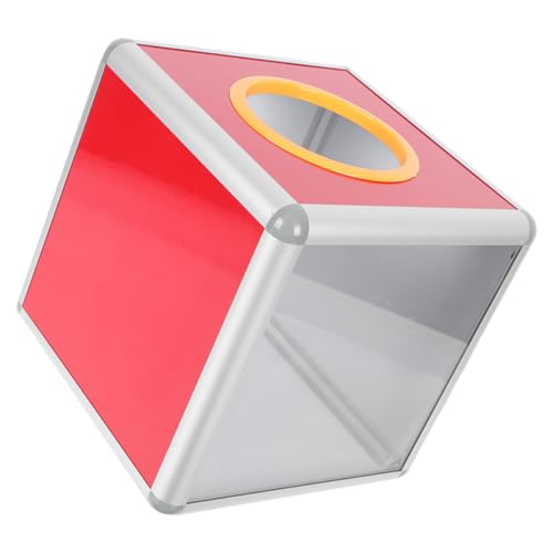 Coffret à dons transparent en acrylique Ipetboom de grande capacité
