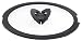 Produktbild Tefal Deckel Ingenio 24 cm Glas/Silikon, Schwarz