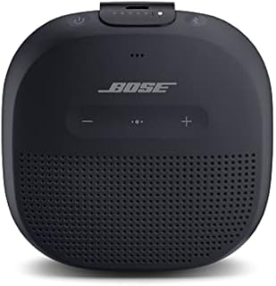 Bose SoundLink Micro Bluetooth Speaker: Small Portable Waterproof Speaker with Microphone, Black