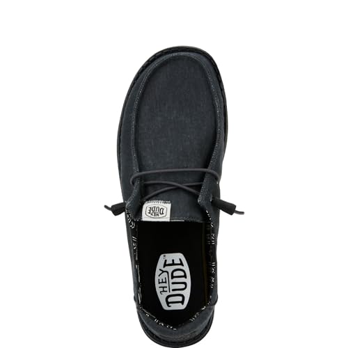 Image of HEYDUDE Women's Wendy Stretch Canvas Slip On Shoes | Easy On Loafer