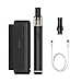 Produktbild JOYETECH Eroll Slim Vape Kits 1500 mAh + 480 mAh großer Akku 2 ml wiederaufladbares USB-C Wechsel Pod System ohne Nikotin Schwarz