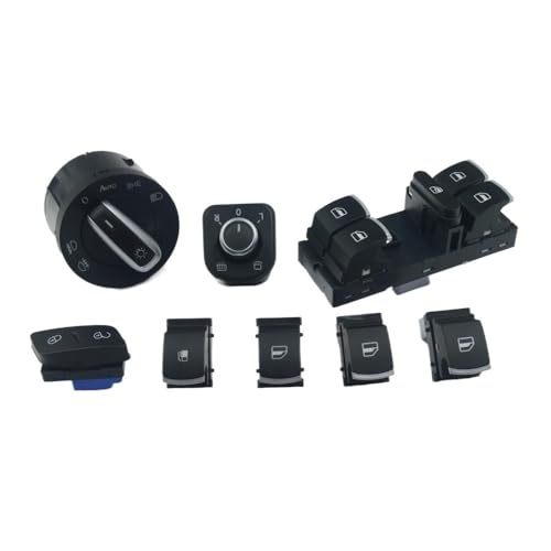 Bouton de commutation commande porte 5ND959857 Jetta Lapin - 2