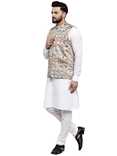 Image of Jompers Men's Printed Waistcoats /Nehru jeckets.