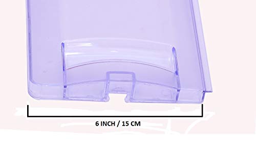 Image of SHRITHU Freezer Door Evap Compatible with Whirlpool Refrigerator Standard Size Color Clear Transparent Design Part Code A223039-2 Evap Door Asy
