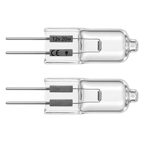 2 PCS 20W 12V G4 Bi-Pin Halogen Bulbs for Dacor Range, Oven,Wall Oven Replacement for Dacor 106660 Halogen Lamp