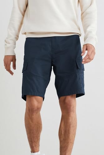 Image of Tagas Men's Loose Fit Slant Pocket Shorts || Shorts for Mens || Casual Shorts for Mens || M-SHORT-2-NAVY-38