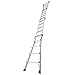 Little Giant Ladder Systems, Velocity with Wheels, M22, 22 Ft, Multi-Position Ladder, Aluminum, Type 1A, 300 lbs Weight Rating, (15422-001)