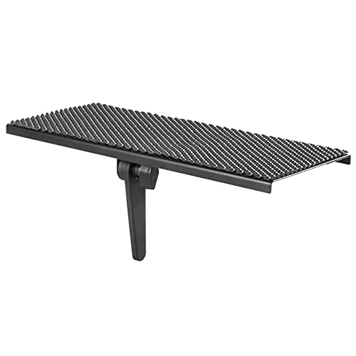 Mount-It! Above TV Shelf for Wall Mounted TV Adjustable No-Drill TV Top Shelf for Cable Box & Streaming Devices 12 Compact Flat Screen TV Shelf Mount with Anti-Slip Surface 13.2 lb Capacity