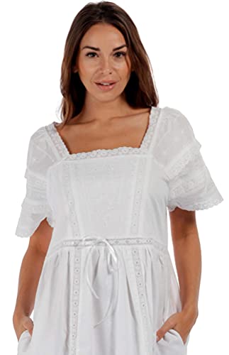 The 1 for U Nightgowns for Women - Womens Nightgowns, Amanda 100% Cotton Gown3