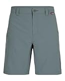 Simms Men's Superlight Shorts, Lightweight Fishing Apparel, 9-Inch Inseam, 32