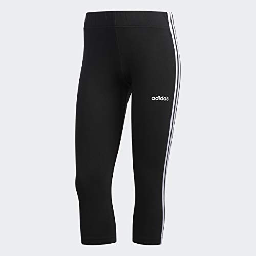Adidas W E 3s 3/4 Tig femme collant de sport noir en coton extensible