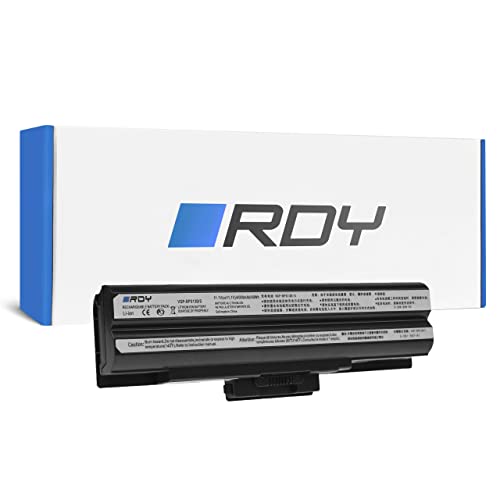 RDY Batterie VGP-BPS13/S VGP-BPS13/B VGP-BPS13/Q VGP-BPL13 VGP-BPS21 VGP-BPS21A VGP-BPS21B pour Ordinateur Portable Sony Vaio PCG-31311M PCG-7161M PCG-7181M PCG-7186M PCG-7186M PCG-7186M PCG-7186M