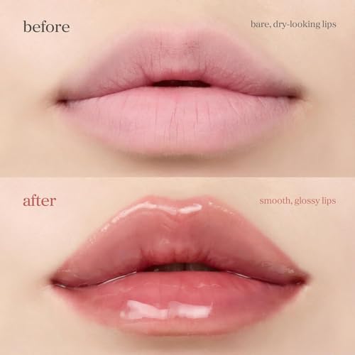 Image of NOONI Korean Lip Oil Set - Appleblacktea & Appleginseng - Long-Lasting, Moisturizing, Revitalizing Lip Gloss Stain Makeup for Dry Lips - Waterproof, No Peel Off, Stocking Stuffers (2EA, 0.12 fl oz)