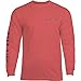 Salt Life All Waters Long Sleeve Classic Fit Shirt, Burnt Coral, Small