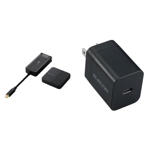 Amazon.co.jp: 【AC充電器セット】 エレコム ワイヤレス HDMI 送受信機