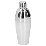 Cocktailmixer Shaker, Edelstahl, Dreistufiges Geteiltes Design, Poliert, Bequem zu Greifen, in der Innenwand, für Bar, Café, Milkentee -Shop (750 ml)