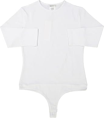 KIKI RIKI Womens 3/4 Sleeve Cotton Bodysuit 15018