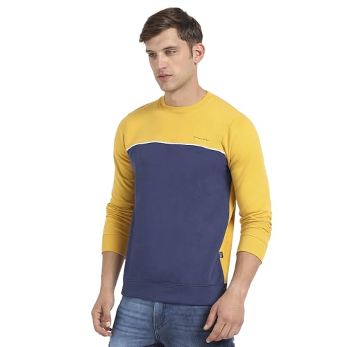 Image of Campus Sutra Men Cotton Hooded Neck Sweatshirt