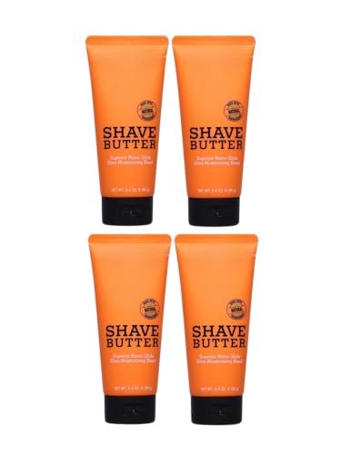 Shave Butter, 3.4 oz Travel Size V D H (Pack of 4) - Moisturizing Shave Cream - with Shea, Mango & Cocoa Butter image 3