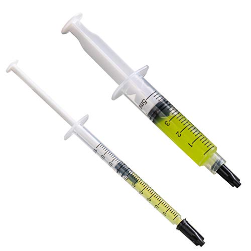 betevie Mini-Nippel mit Spritzen für Welpen, Kätzchen, Eichhörnchen und andere neugeborene Haustiere, 6 Stück