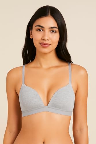 Image of Viola's Secret 6 Pack of Color Print T-Shirt Bras B Cup C Cup and D Cup