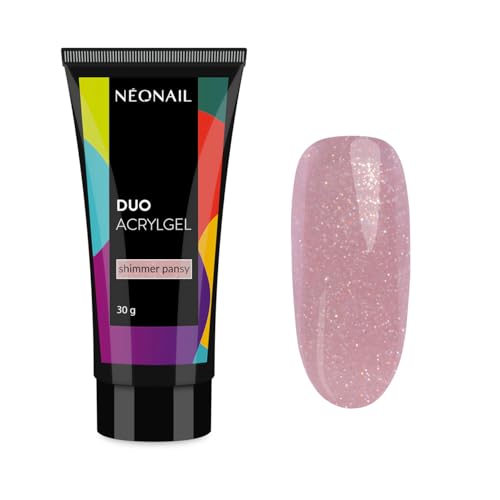 NEONAIL DUO Acrigel Shimmer Pansy - Polygel para uñas - 30 g