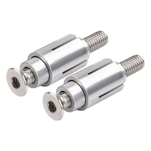 Vis d'expansion moto M8 anti-vibration pour bloquer les embouts et protège-mains 13-16 mm