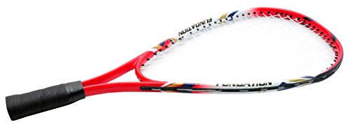 Sure Shot Kids 'Fundation – Raqueta de Squash, Color Rojo/Plata, Talla única