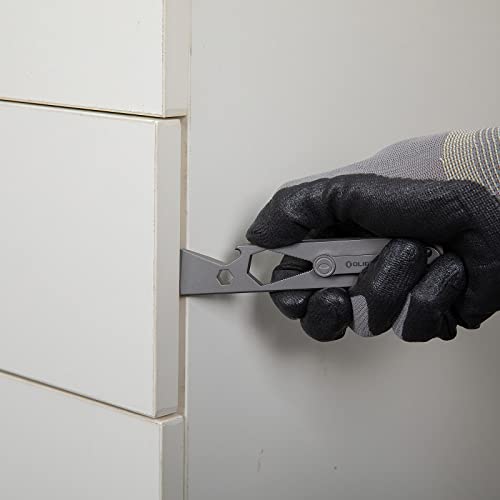 Olight Opry Multi-Functional Edc Ti Pry Bar Set, Bottle Opener, Nail Puller With Hex Wrench, Screw And Pocket Clip #TOP5