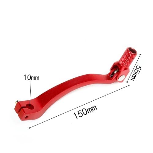 Levier de vitesses pliable pour moto en aluminium rétractable - 4