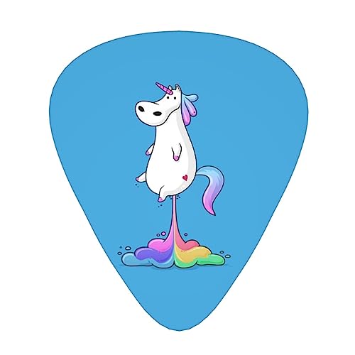 ギターピック ギターアクセサリー ユニコン カラー ギターぴっく ピックセット 楽器アクセサリー エレキギター アコギ エレキ ベース 収納ケース付き 耐摩耗性 超軽量 携帯に便利 演奏 練習 初心者から専門家まで適用 音楽 3種厚み 12枚セット(0.4