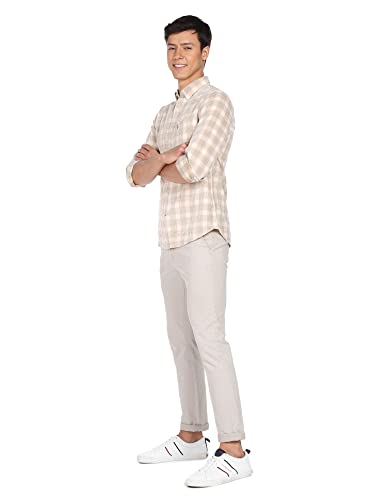 Image of U.S. POLO ASSN. Men Jogging Suit Checkered Tailored Fit Shirt