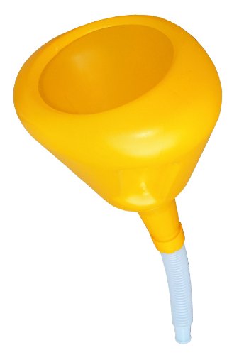 Entonnoir haute densité Funnel King 94320 jaune de 3 l avec bec amovible