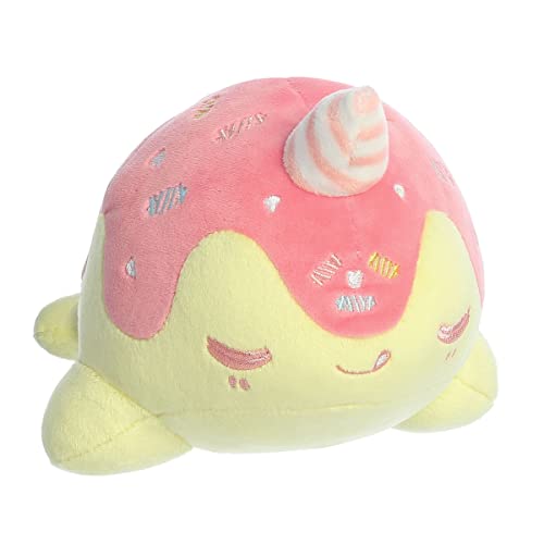 Bubble Gum Nomwhal peluche Aurora Tasty Peach pour décorer une chambre