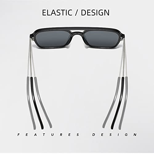 Lunettes de soleil mode rose dégradé tendance léopard bleu pour style urbain chic