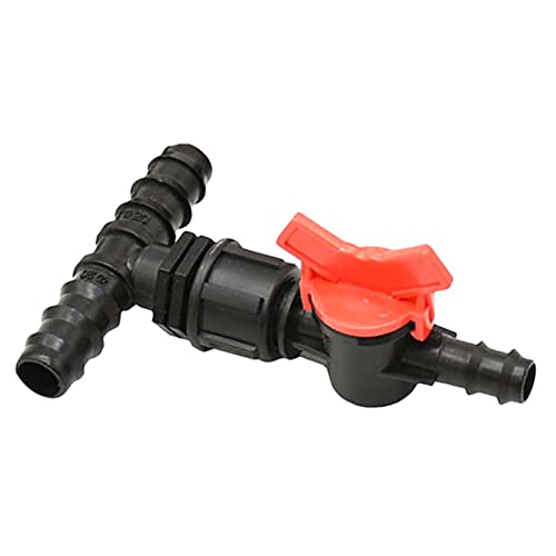 bzcemind 1pcs 1" 3/4" to 1/2" Garden hose tee connector tap reducer water splitter 16mm 20mm 25mm With tap wate connector,3/4 to 1/2