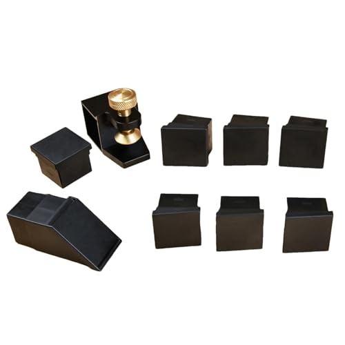 Guide à queue d' - Outil de travail du bois - Scie à main - Guide de coupe magnétique - Guide de coupe à queue d' - 7,2 x 4,2 x 4,2 x 4 cm - Pour travaux manuels en bois, intérieur,