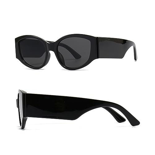 cat eye sun glasses for women black brown uv400 thick sunglasses female summer style4