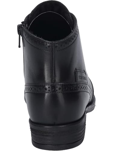 Josef Seibel Simona 08 Women's Leather Brogue Ankle Boots, Brown3